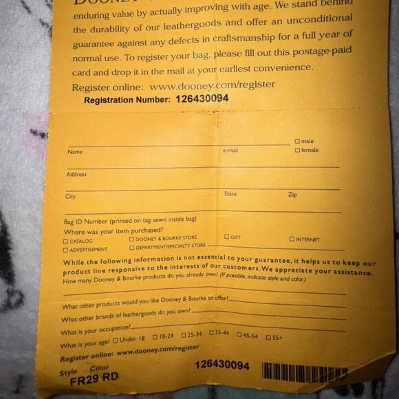 LIKE NEW Pretty Dooney & Bourke Bucket Shoulder Bag in Petunia - Picture 8 of 8